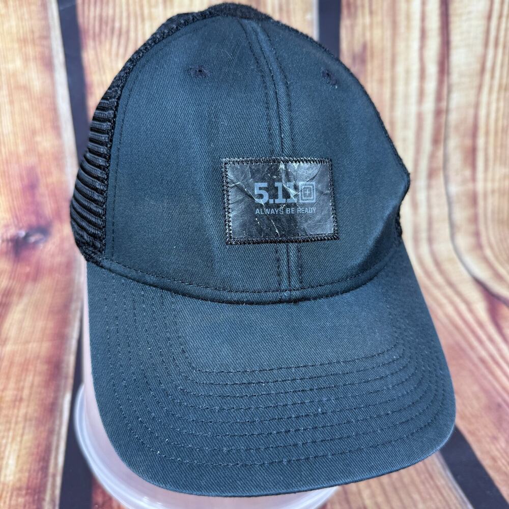 5.11 Tactical Hat One Size Black Always Be Ready Snapback Mesh Baseball Cap ABR